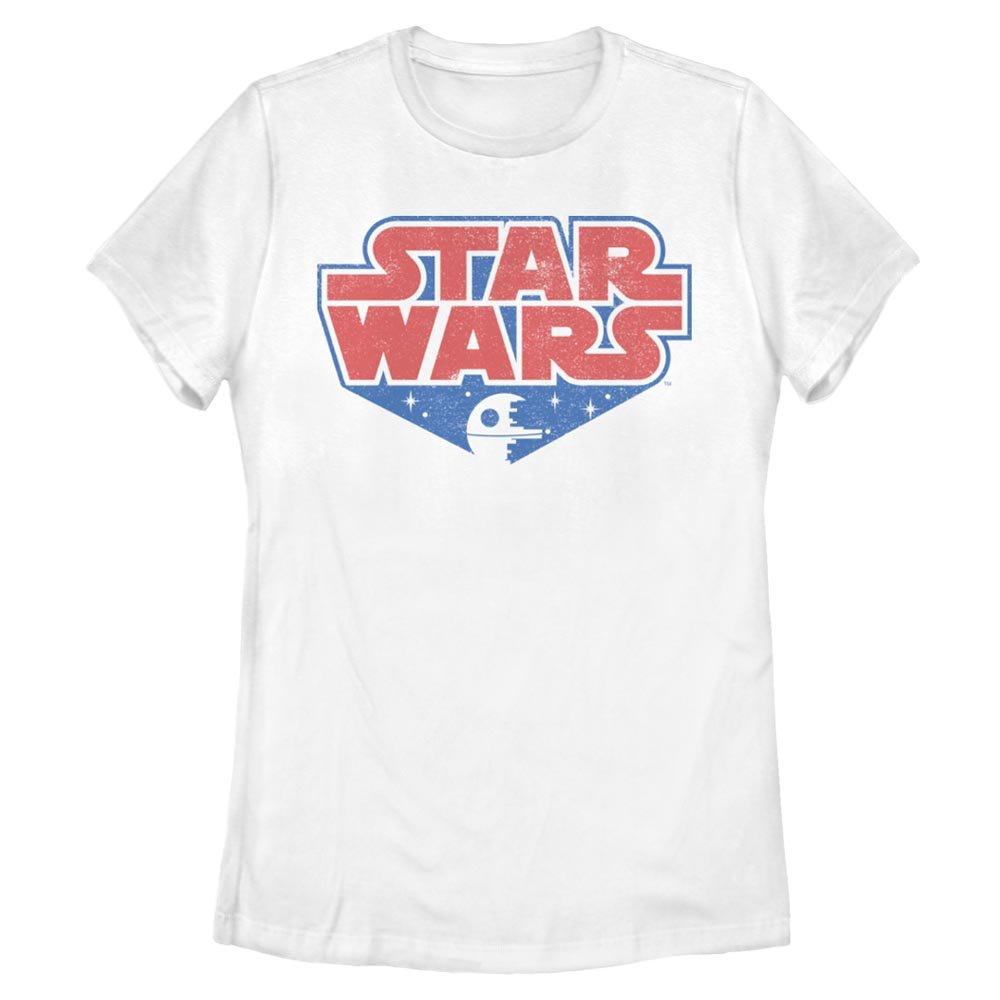 Star Wars Logo Womens T-Shirt, WHITE, hi-res