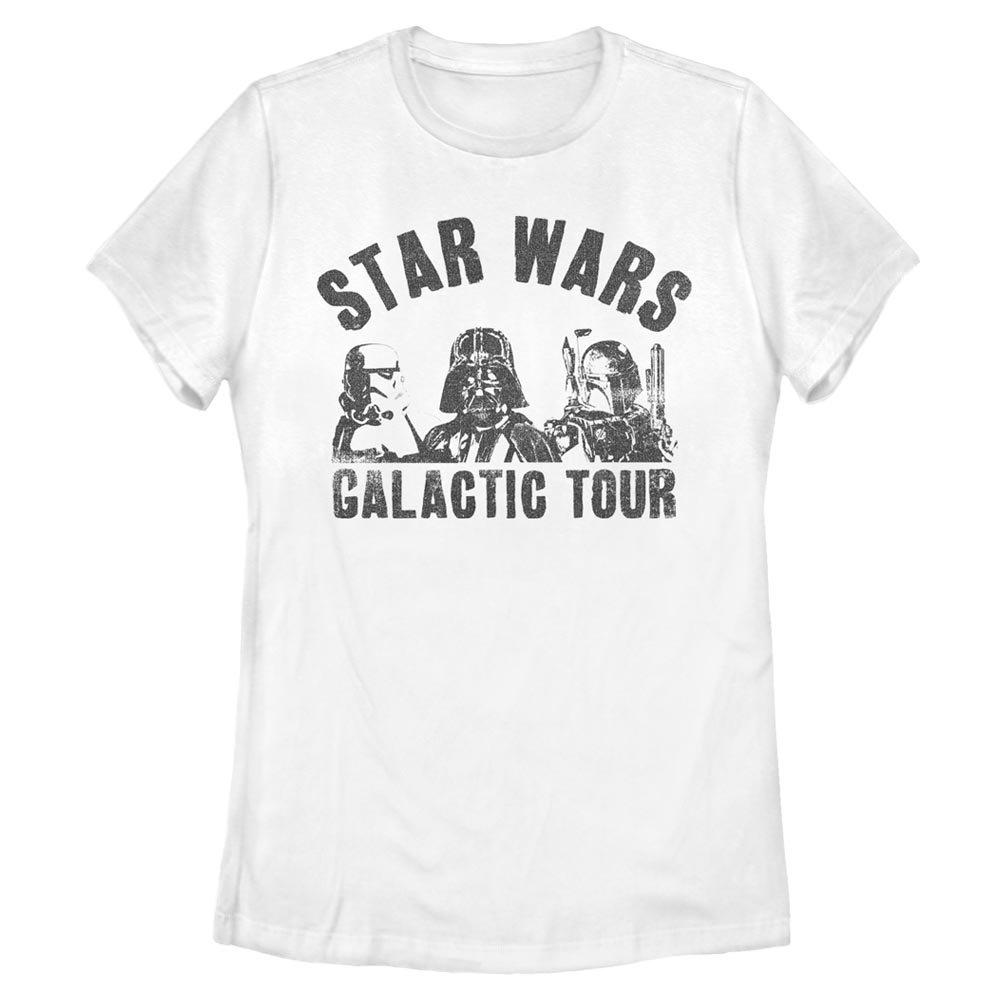 Star Wars Galactic Tour Womens T-Shirt, WHITE, hi-res