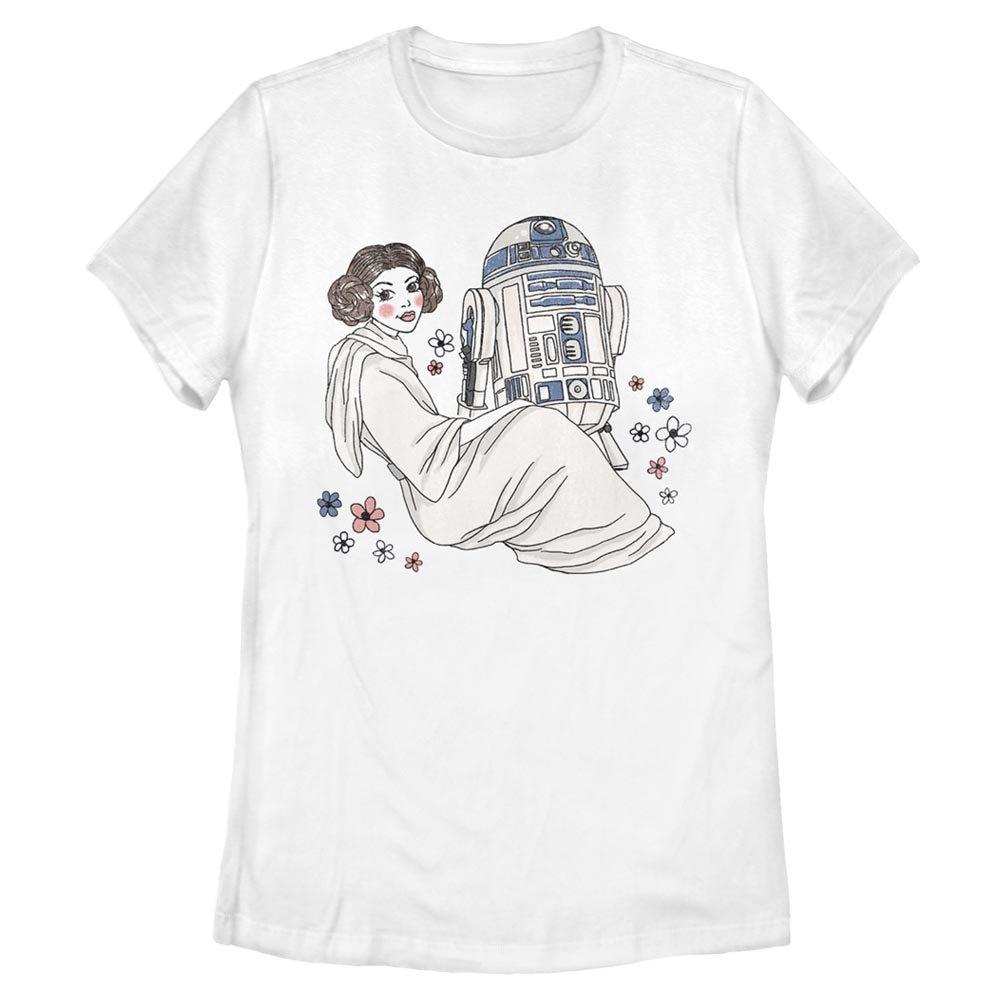 Star Wars Galaxy Friends Womens T-Shirt, WHITE, hi-res