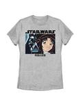 Star Wars Manga Star Womens T-Shirt, ATH HTR, hi-res