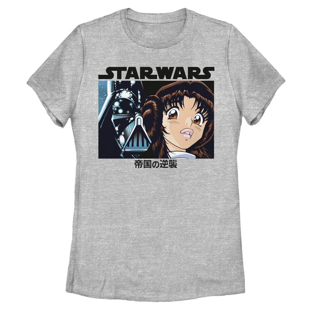 Star Wars Manga Star Womens T-Shirt, ATH HTR, hi-res