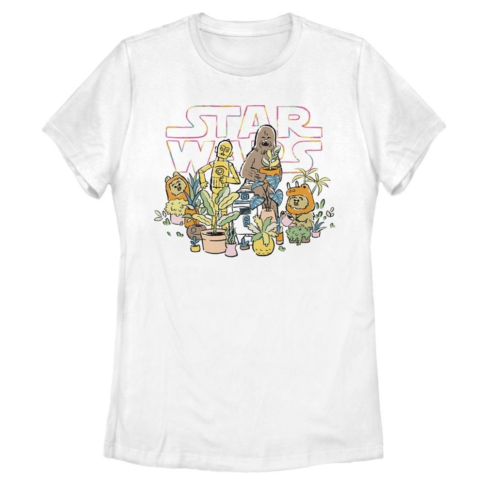 Star Wars Greenhouse Womens T-Shirt, WHITE, hi-res