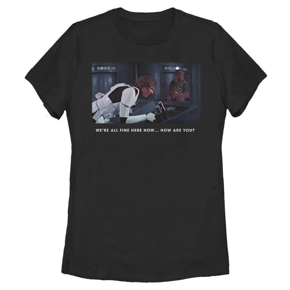 Star Wars How Are You Womens T-Shirt, BLACK, hi-res