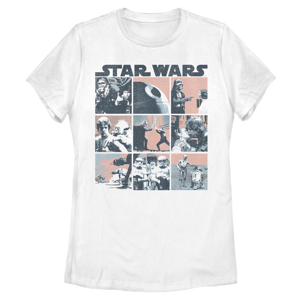 Star Wars Retro Wars Womens T-Shirt, WHITE, hi-res