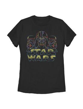 Star Wars Neon Chalk Wars Womens T-Shirt, , hi-res
