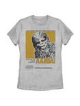Star Wars Wookiee Poster Womens T-Shirt, ATH HTR, hi-res