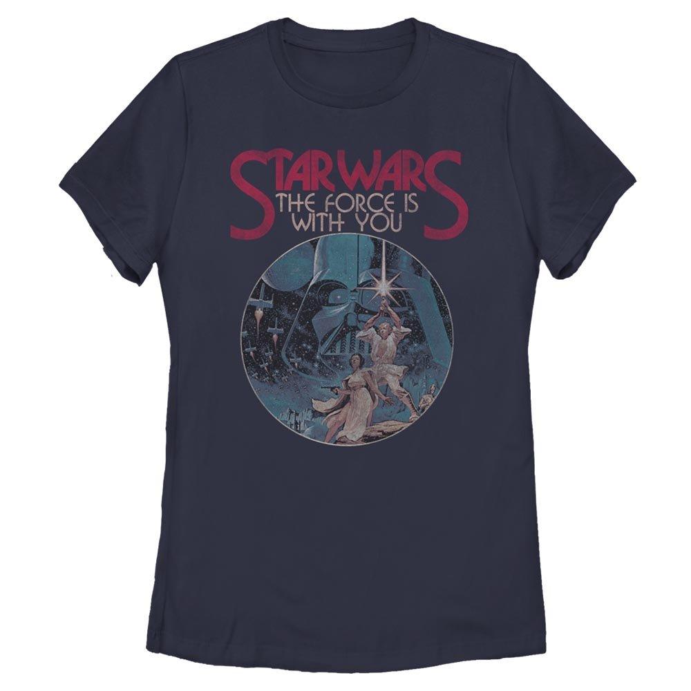 Star Wars Classic Womens T-Shirt, NAVY, hi-res