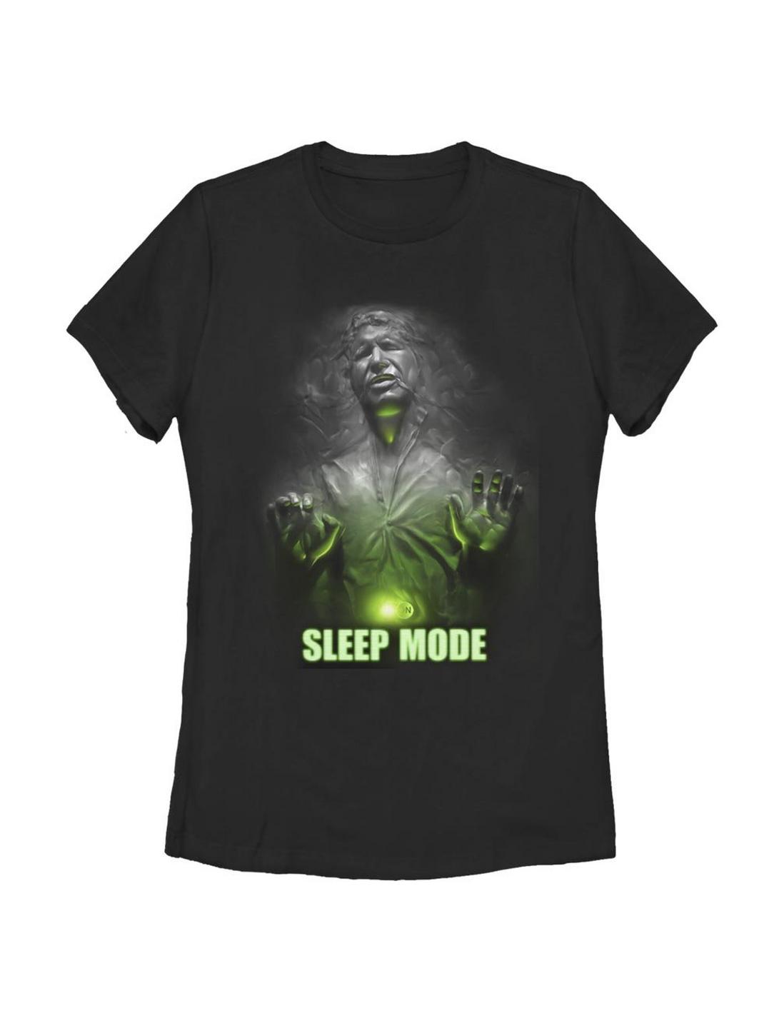 Star Wars Sleep Mode Womens T-Shirt, BLACK, hi-res