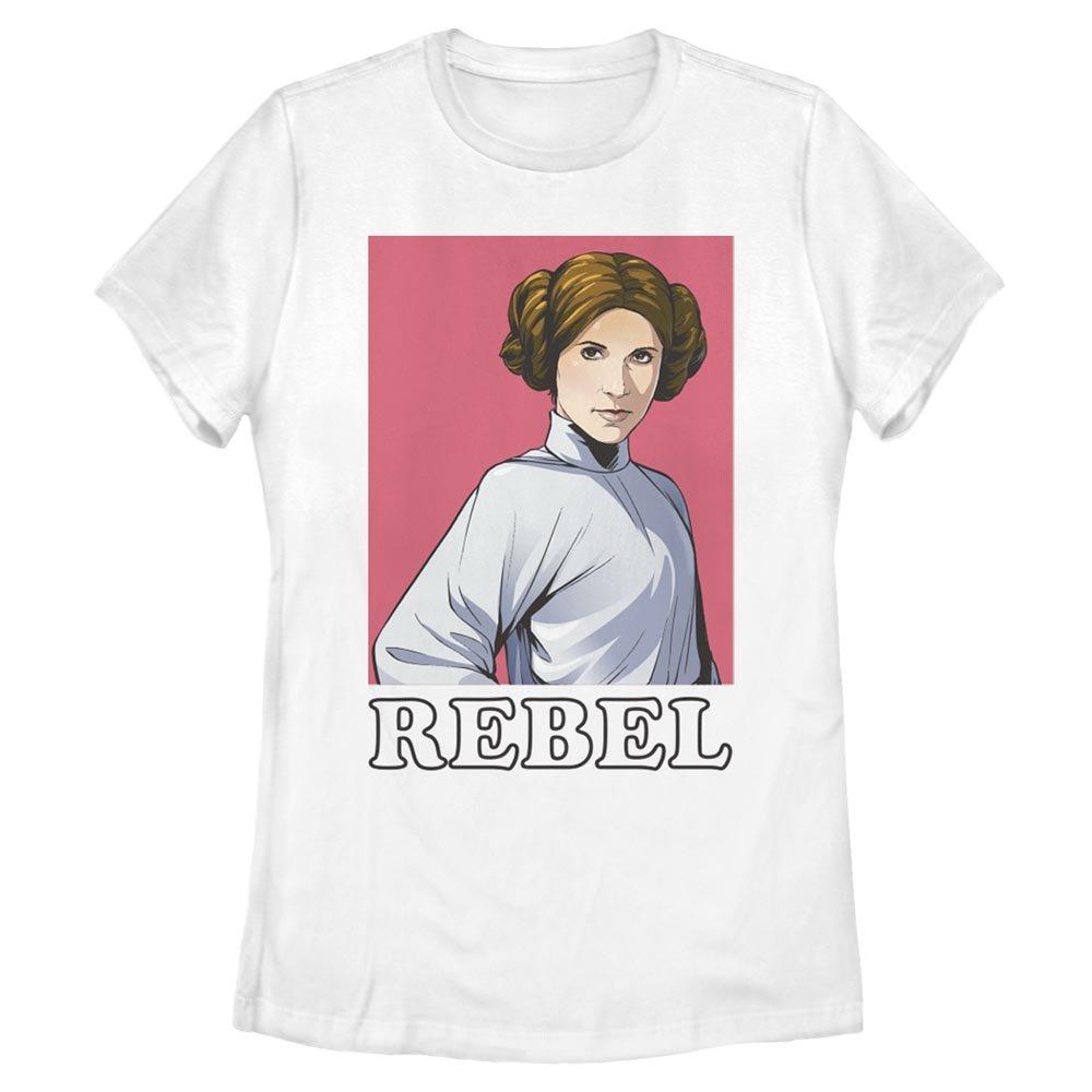 Star Wars Single Leia Womens T-Shirt, WHITE, hi-res