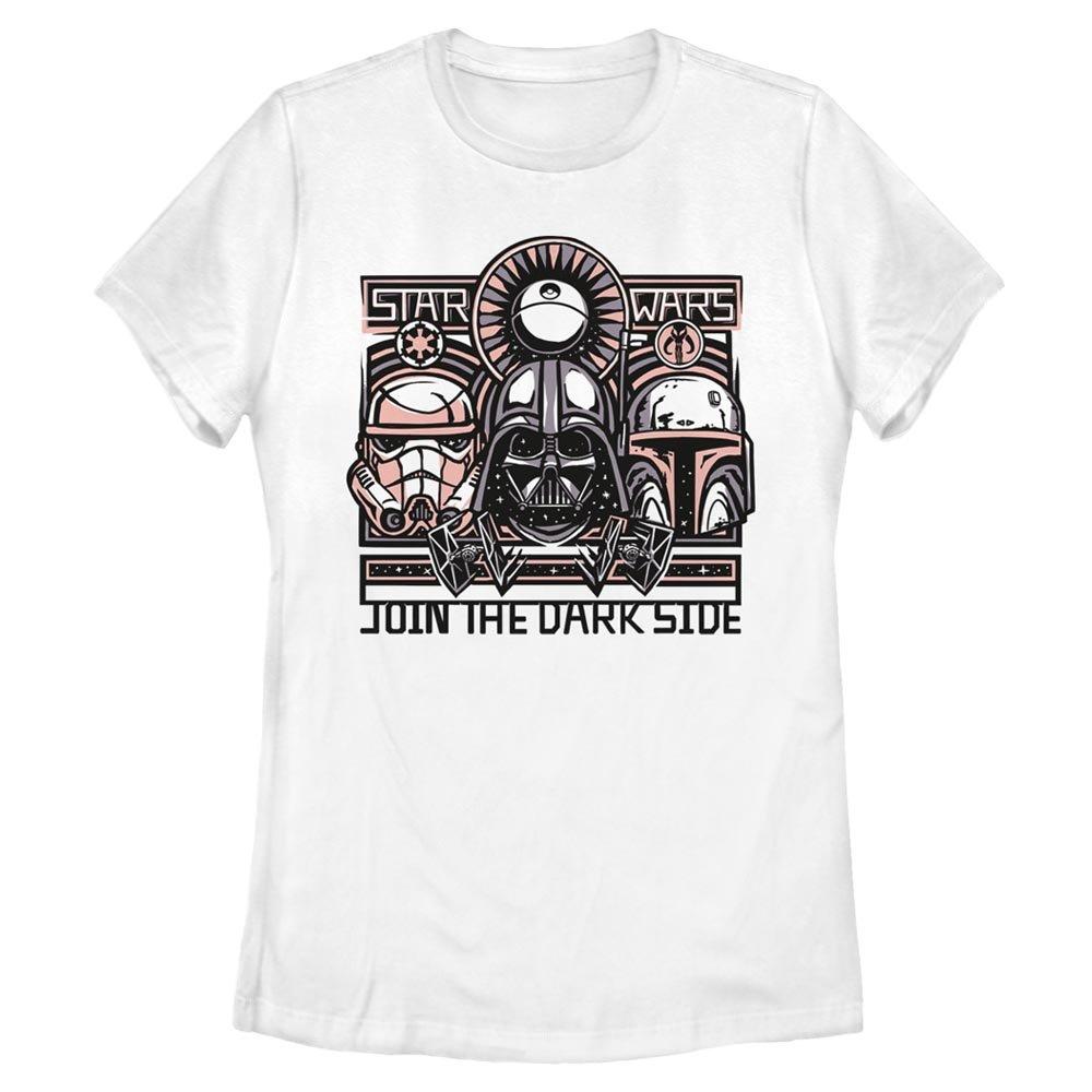 Star Wars Classic Folk Womens T-Shirt, WHITE, hi-res