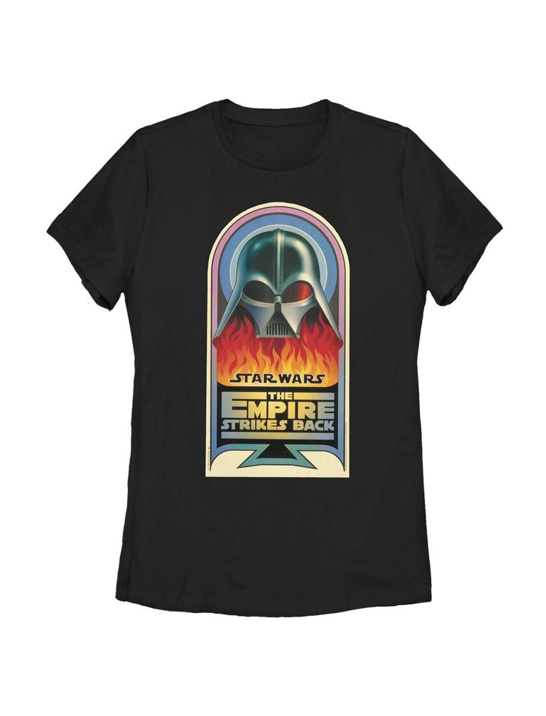 Star Wars Classic The Empire Strikes Back Womens T-Shirt, BLACK, hi-res
