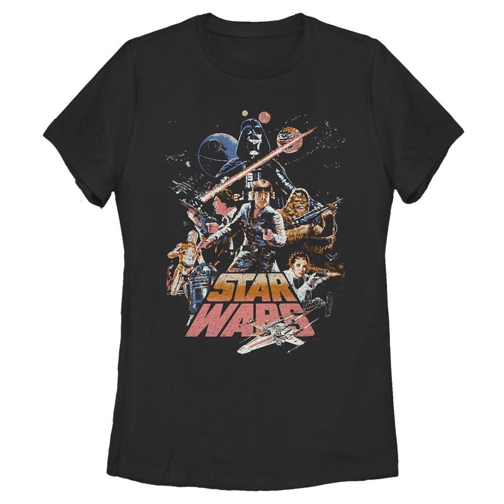 Star Wars Stand And Fight Womens T-Shirt, BLACK, hi-res