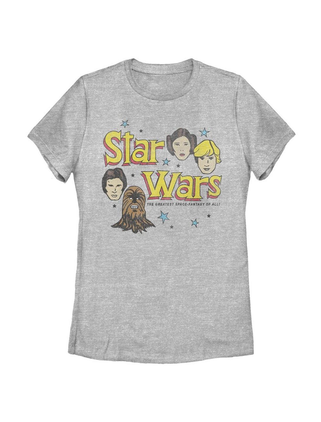 Star Wars Classic Womens T-Shirt, ATH HTR, hi-res