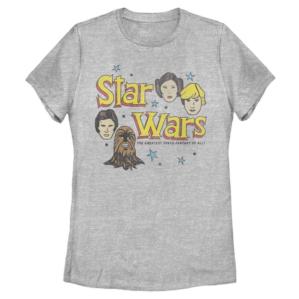 Star Wars Classic Womens T-Shirt, ATH HTR, hi-res