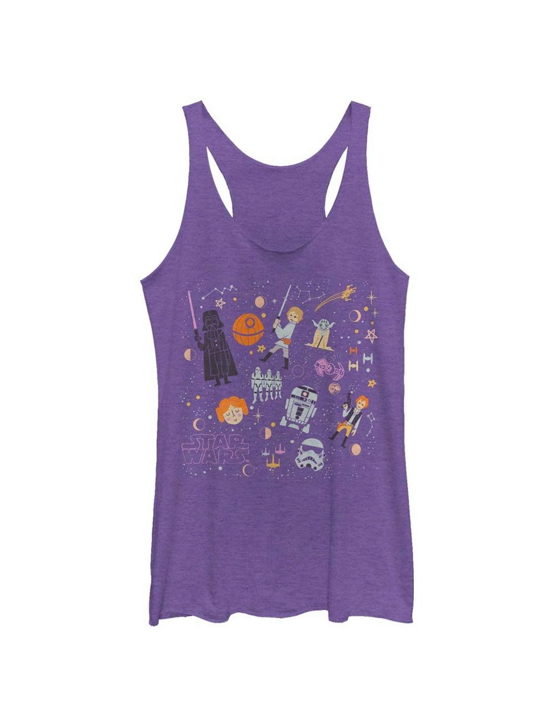 Star Wars Collage Womens Tank Top, , hi-res