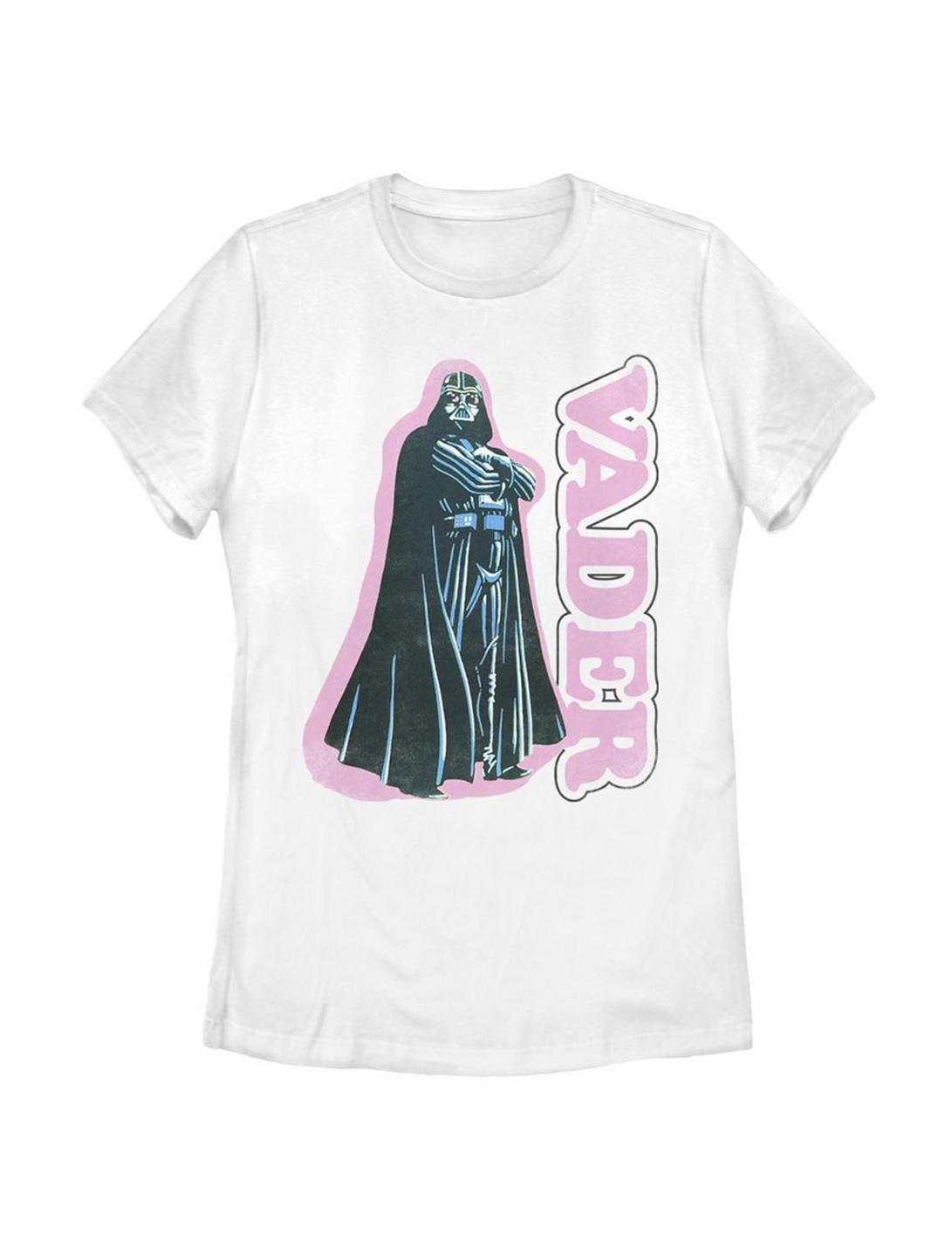 Plus Size Star Wars Vader Womens T-Shirt, WHITE, hi-res