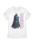 Plus Size Star Wars Vader Womens T-Shirt, WHITE, hi-res
