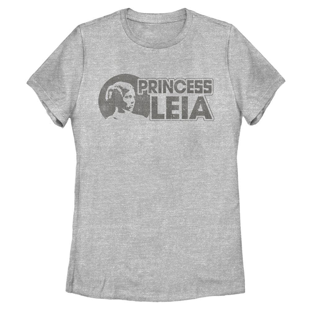 Star Wars Vintage Leia Womens T-Shirt, ATH HTR, hi-res