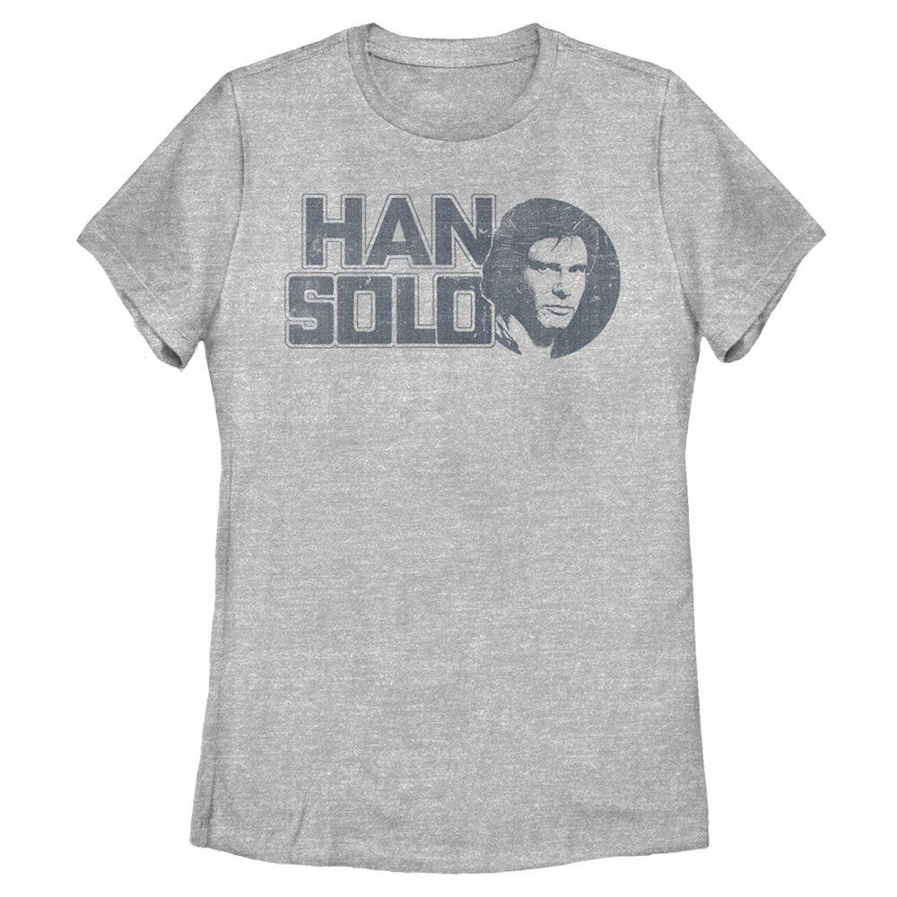 Star Wars Vintage Solo Womens T-Shirt, ATH HTR, hi-res