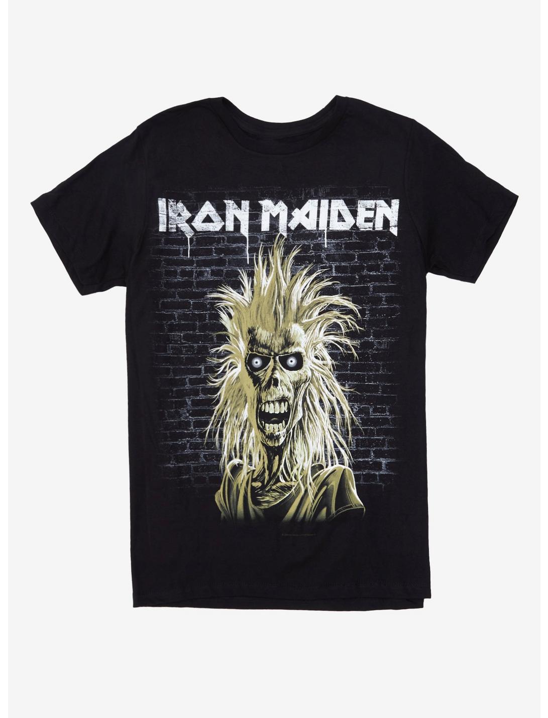 Iron Maiden 40th Anniversary Eddie T-Shirt, BLACK, hi-res