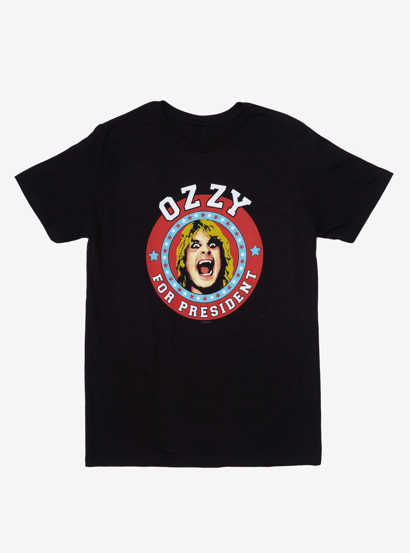 Ozzy Osbourne Ozzy For President T-Shirt, BLACK, hi-res