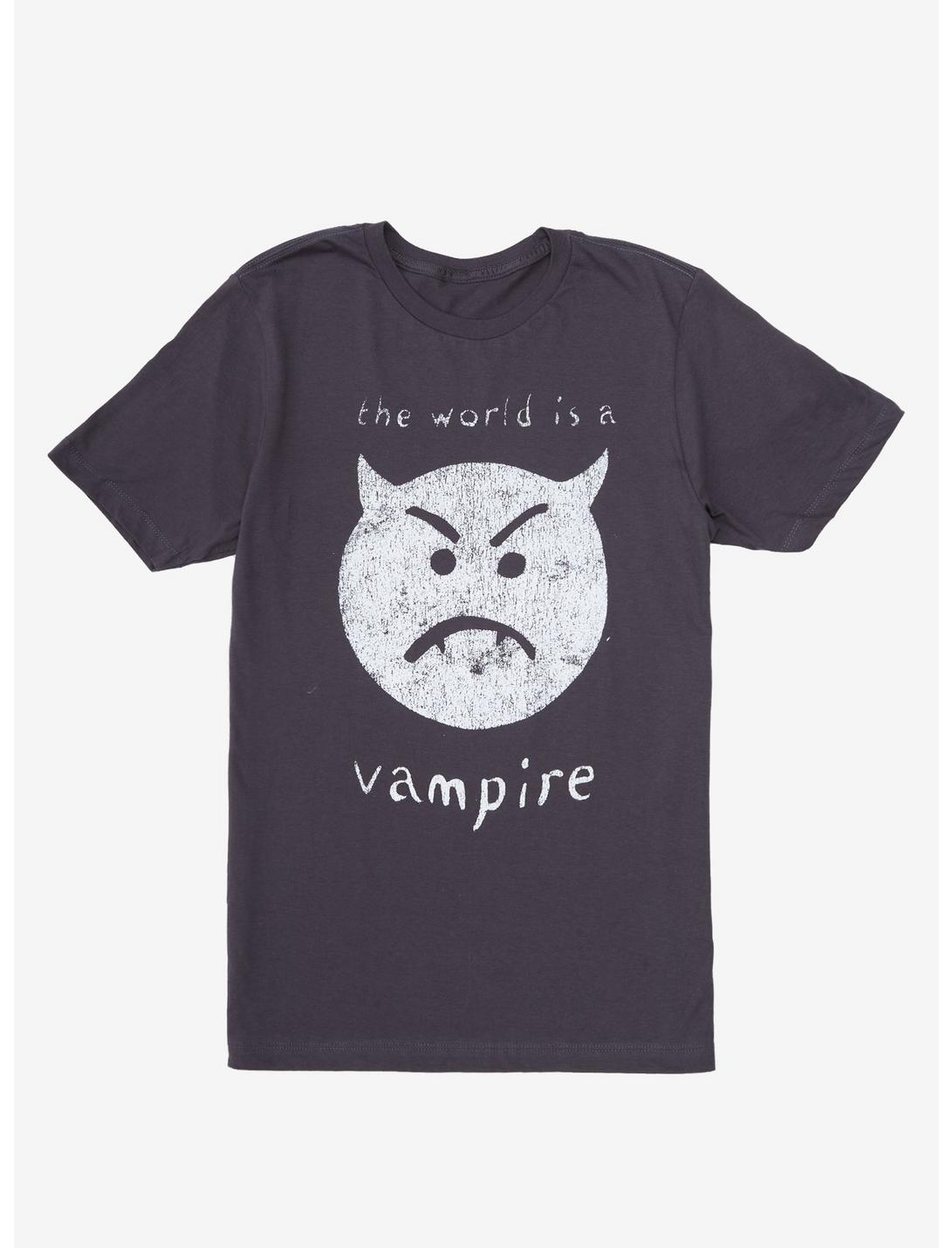 Smashing Pumpkins World Is A Vampire Infinite Sadness Tour T-Shirt, BLACK, hi-res