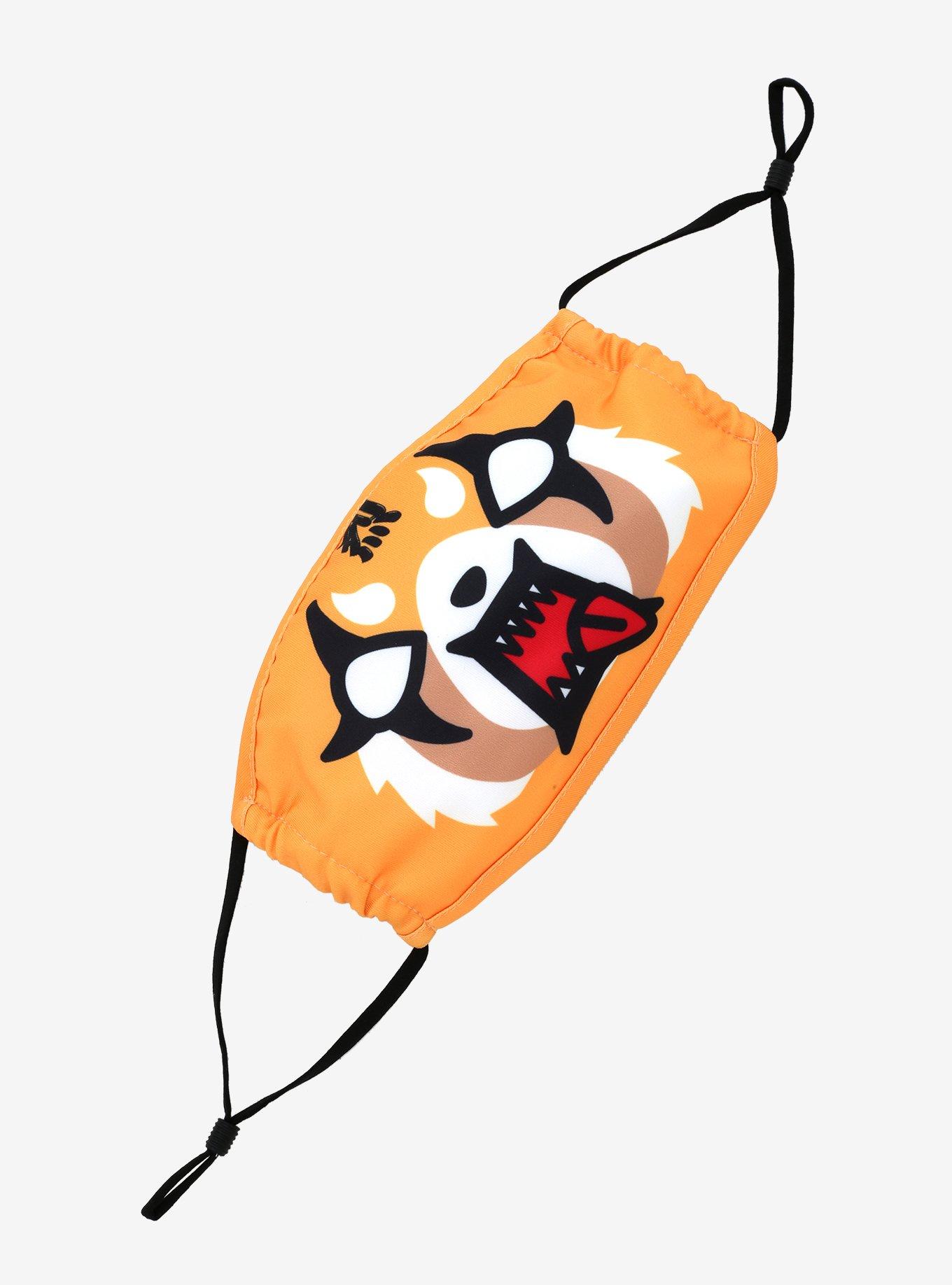 Aggretsuko Retsuko Rage Fashion Face Mask, , hi-res