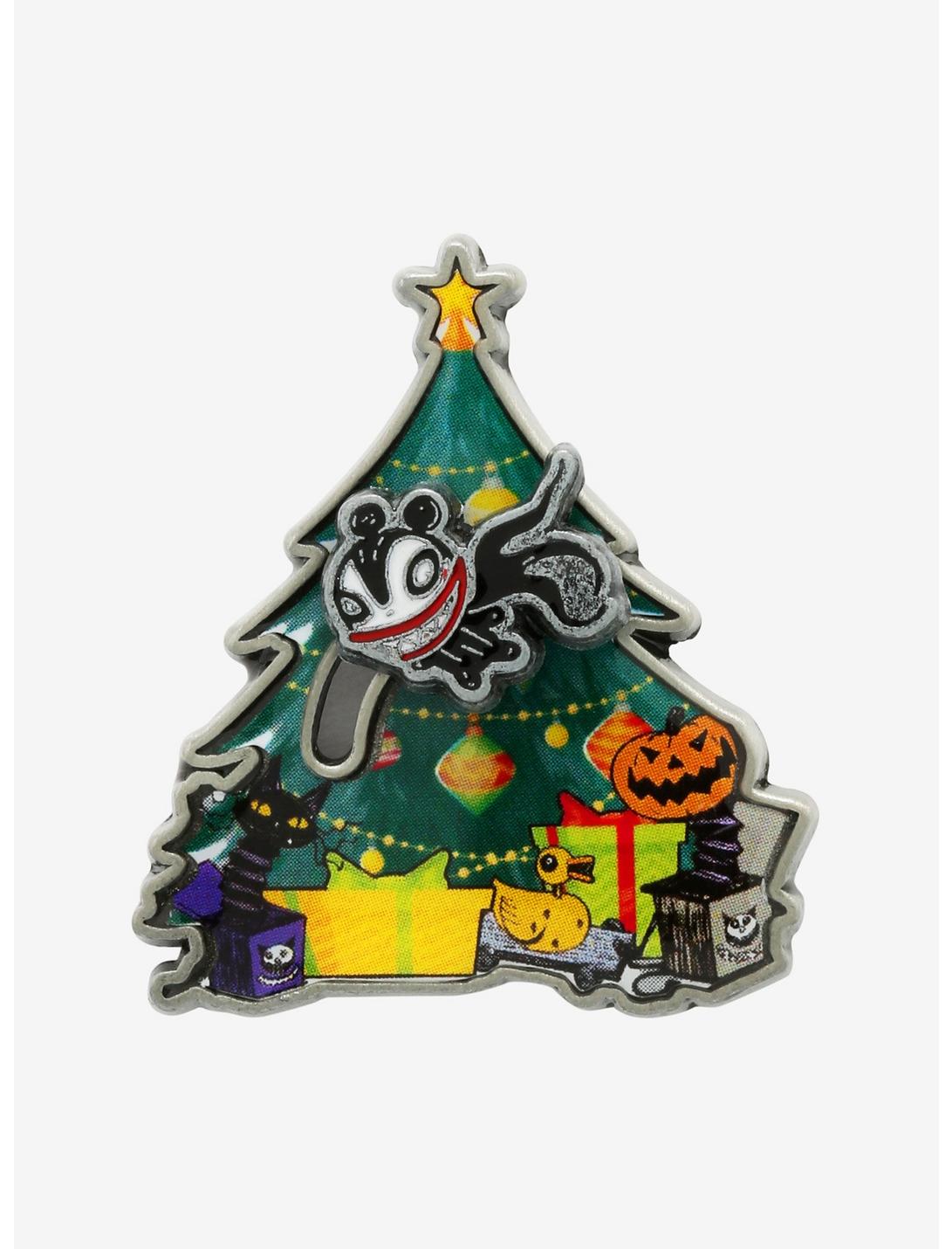 The Nightmare Before Christmas Flying Scary Teddy Enamel Pin, , hi-res
