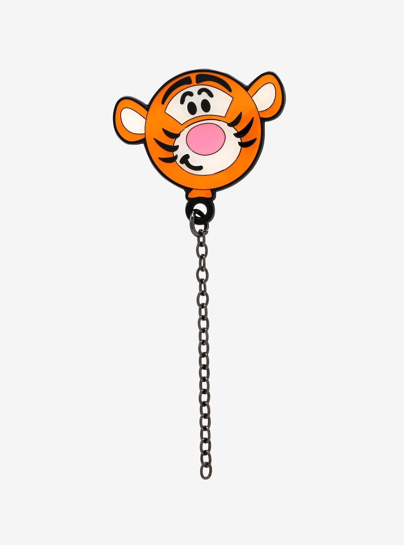 Loungefly Disney Winnie The Pooh Tigger Chain Enamel Pin, , hi-res