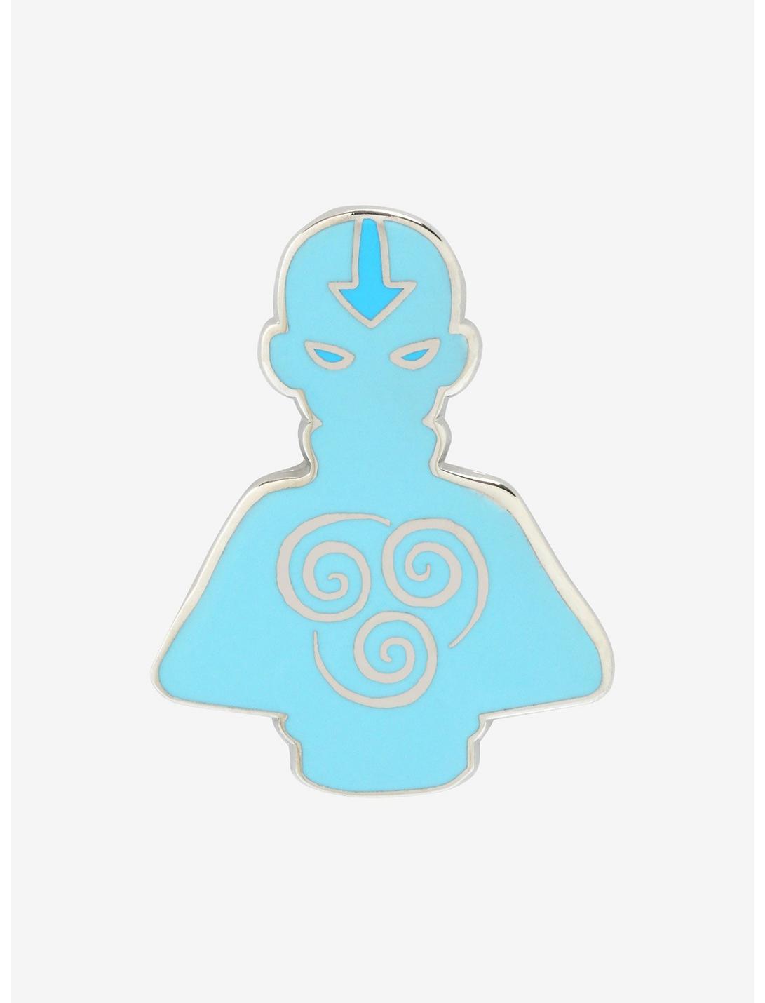 Avatar: The Last Airbender Aang Air Nomad Symbol Enamel Pin - BoxLunch Exclusive, , hi-res