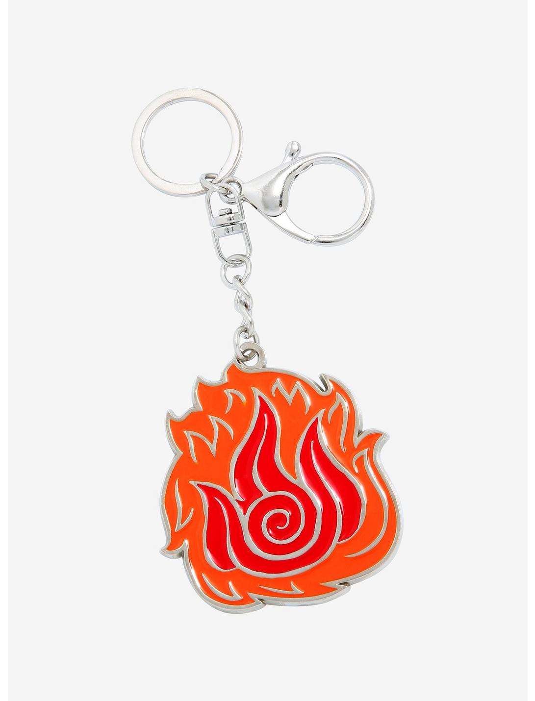 Avatar: The Last Airbender Fire Nation Enamel Keychain - BoxLunch Exclusive, , hi-res