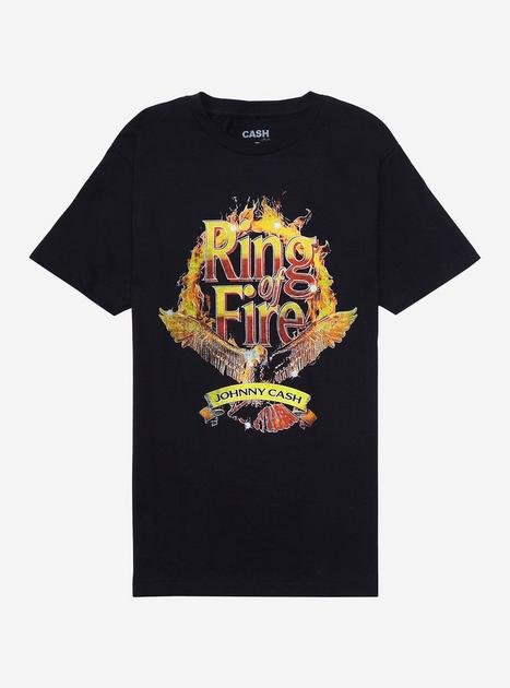 Johnny Cash Ring Of Fire T-Shirt | Hot Topic