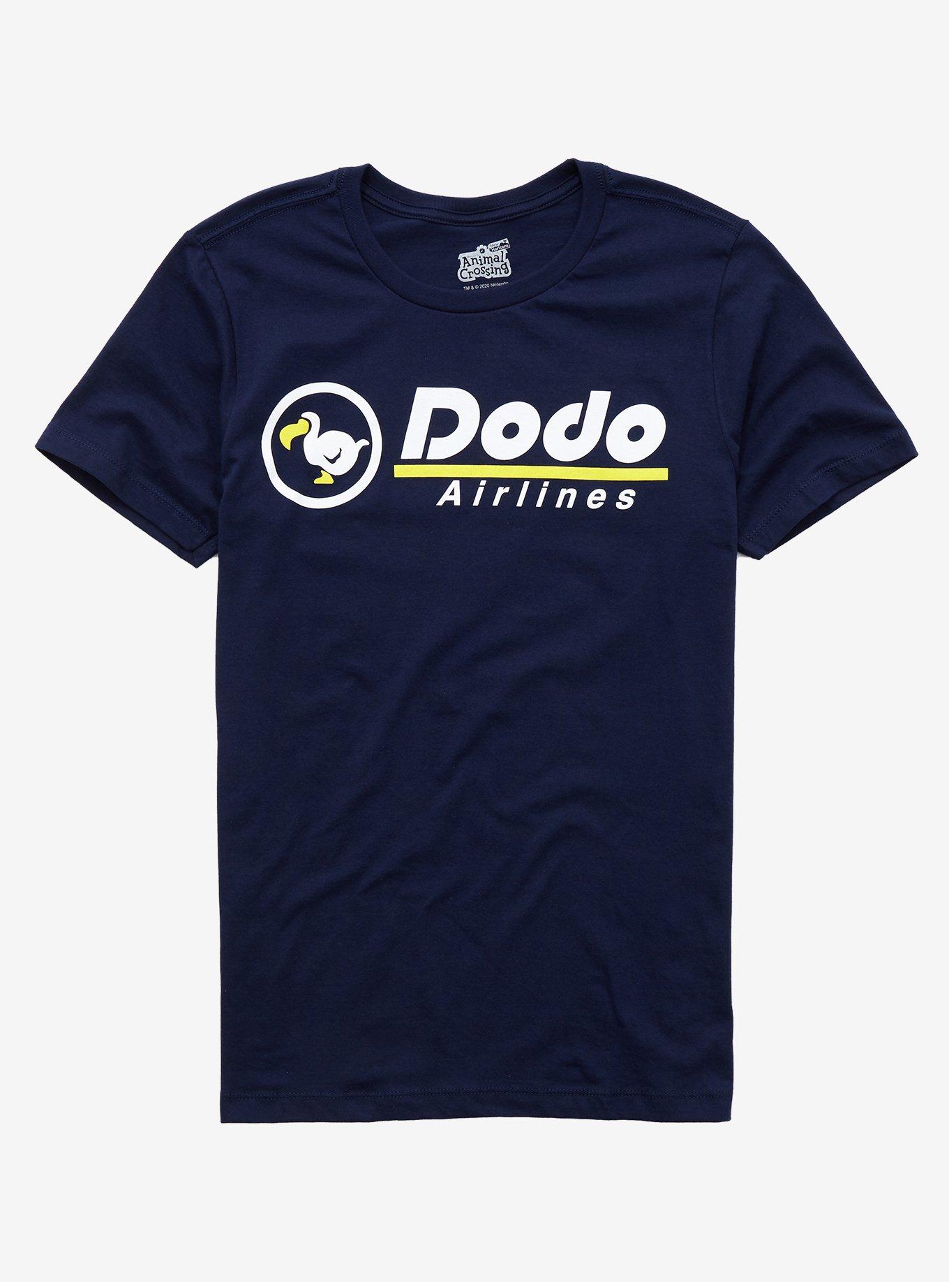 Animal Crossing: New Horizons Dodo Airlines Logo T-Shirt, BLUE, hi-res