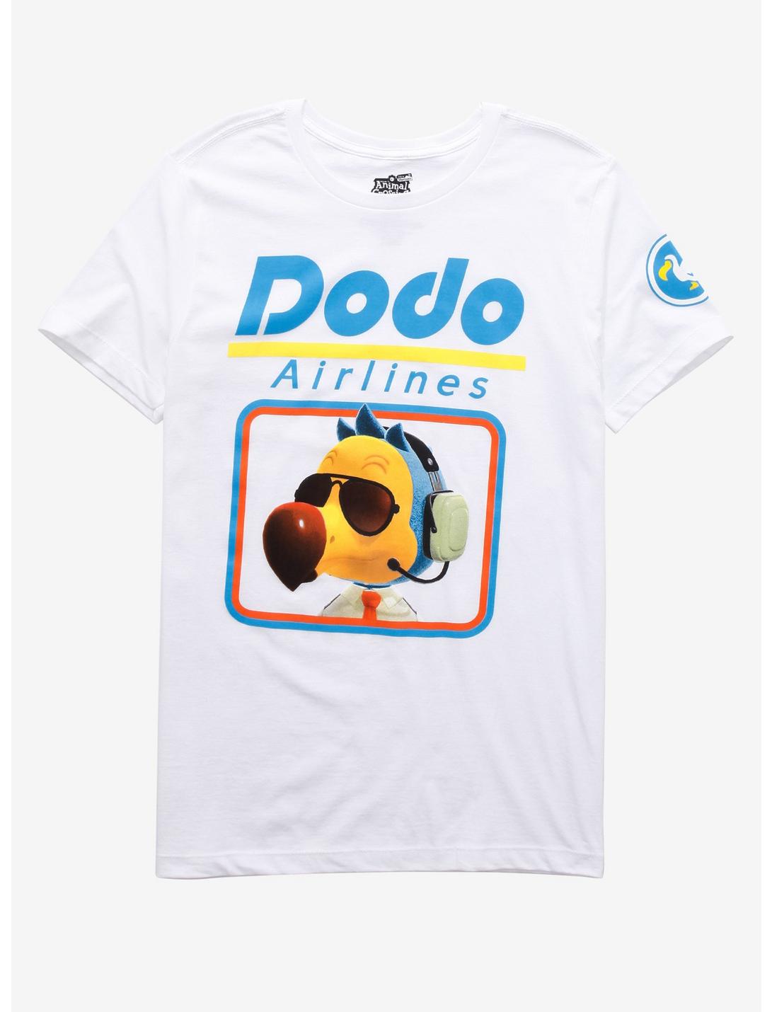 Animal Crossing: New Horizons Dodo Airlines Wilbur T-Shirt, WHITE, hi-res