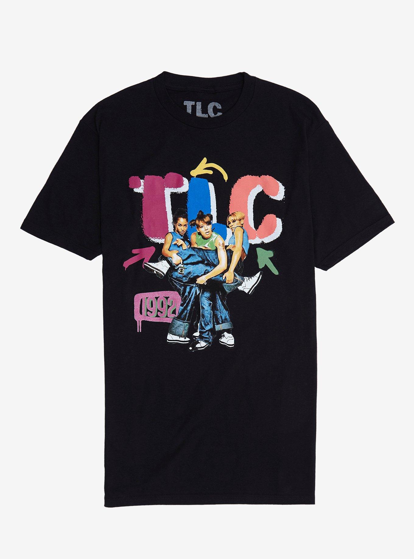TLC Group 1992 T-Shirt, BLACK, hi-res