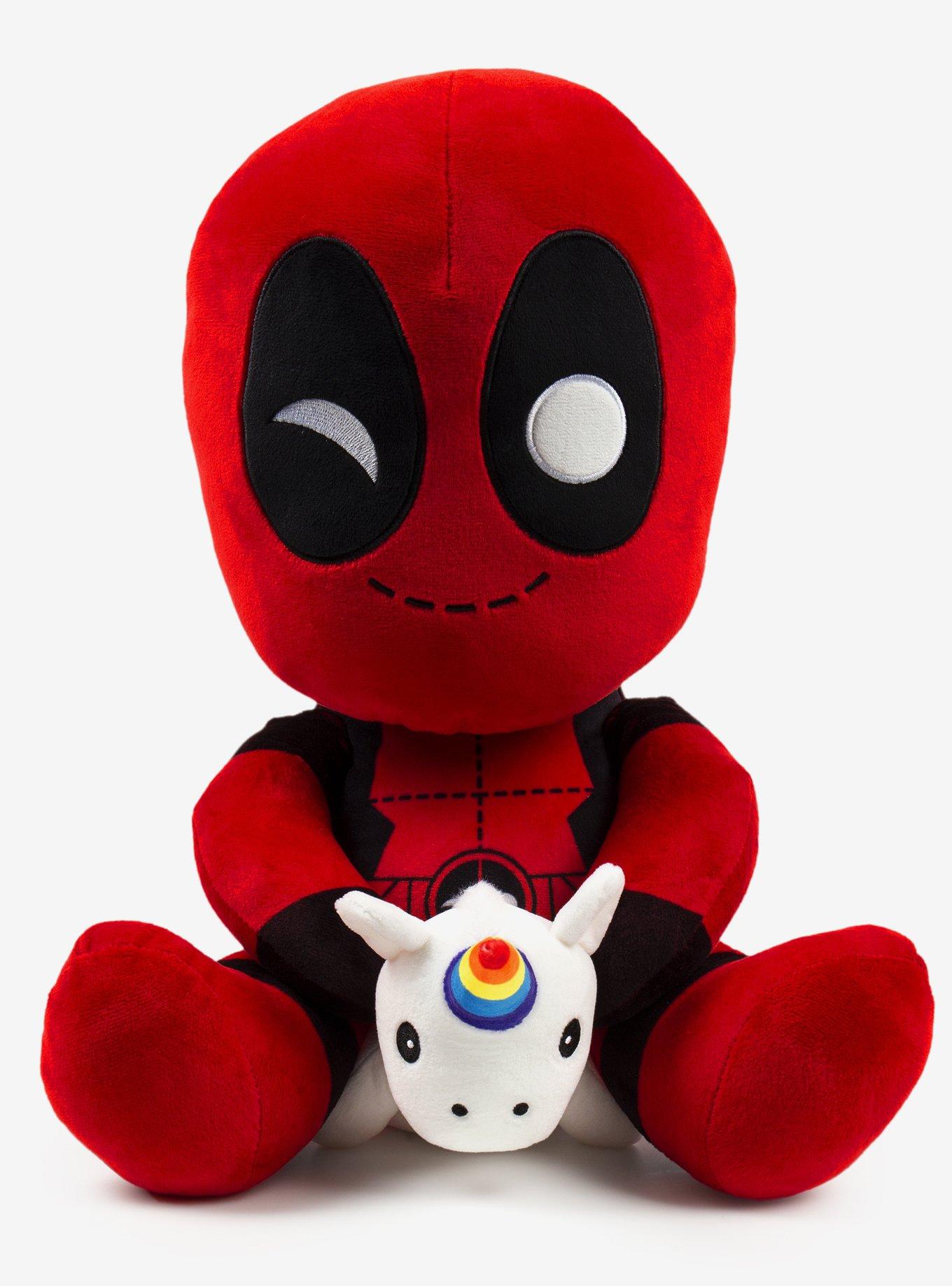 Kidrobot X Marvel Deadpool Unicorn Vibrating Plush, , hi-res