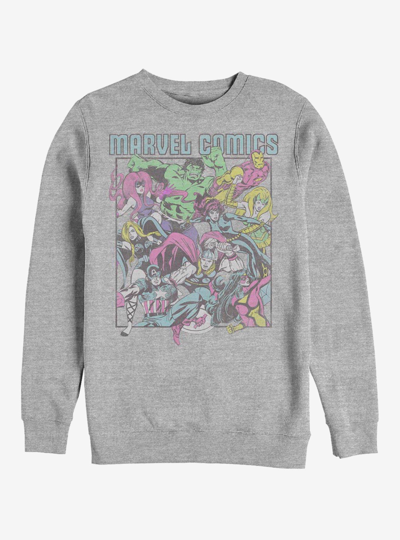 Marvel Avengers Gen Pop Avengers Sweatshirt, ATH HTR, hi-res