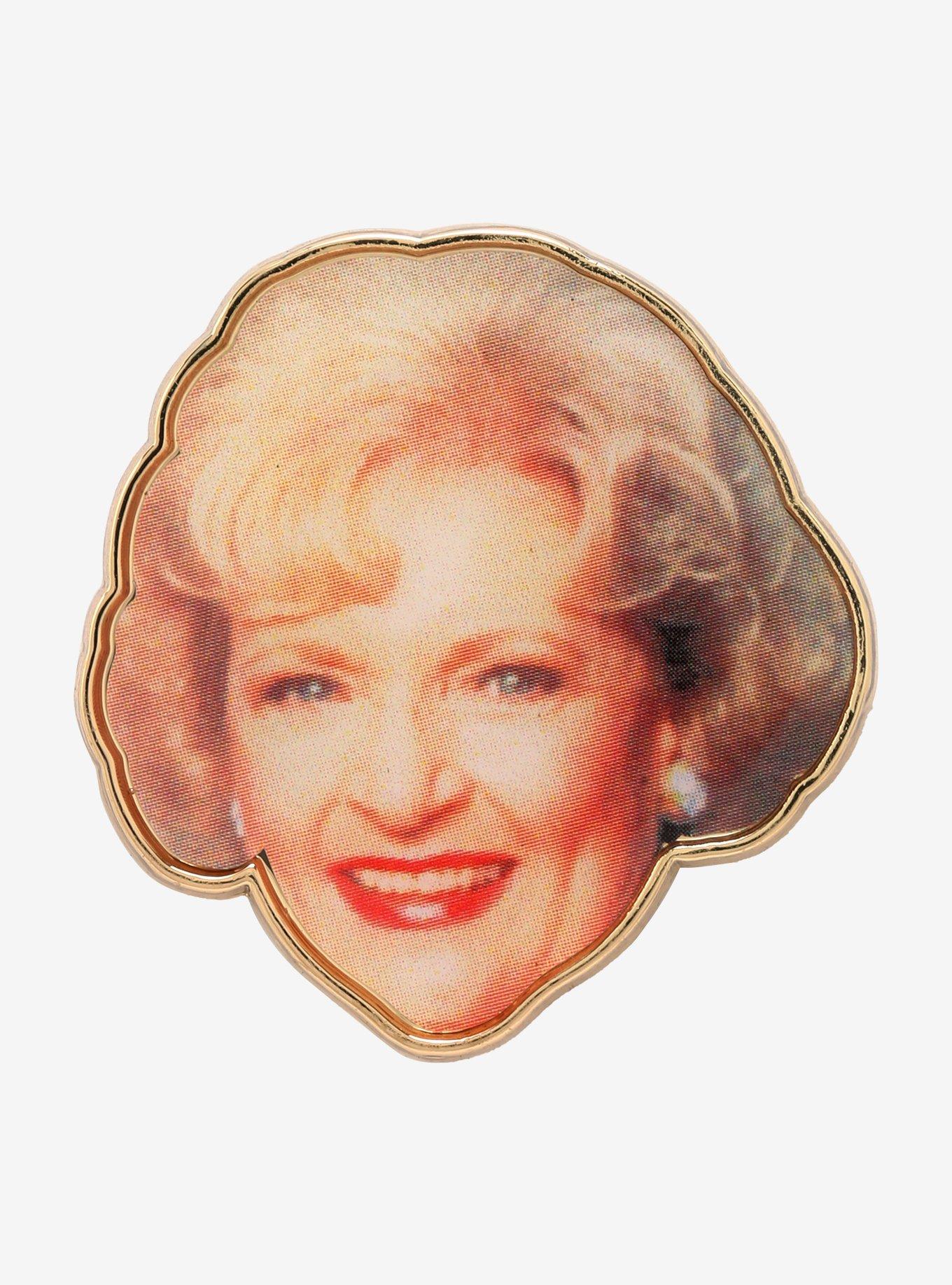 The Golden Girls Rose Enamel Pin | Hot Topic