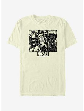 Marvel Avengers Trio Panels T-Shirt, , hi-res