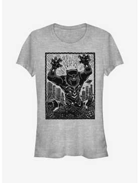Marvel Black Panther Stencil Girls T-Shirt, , hi-res