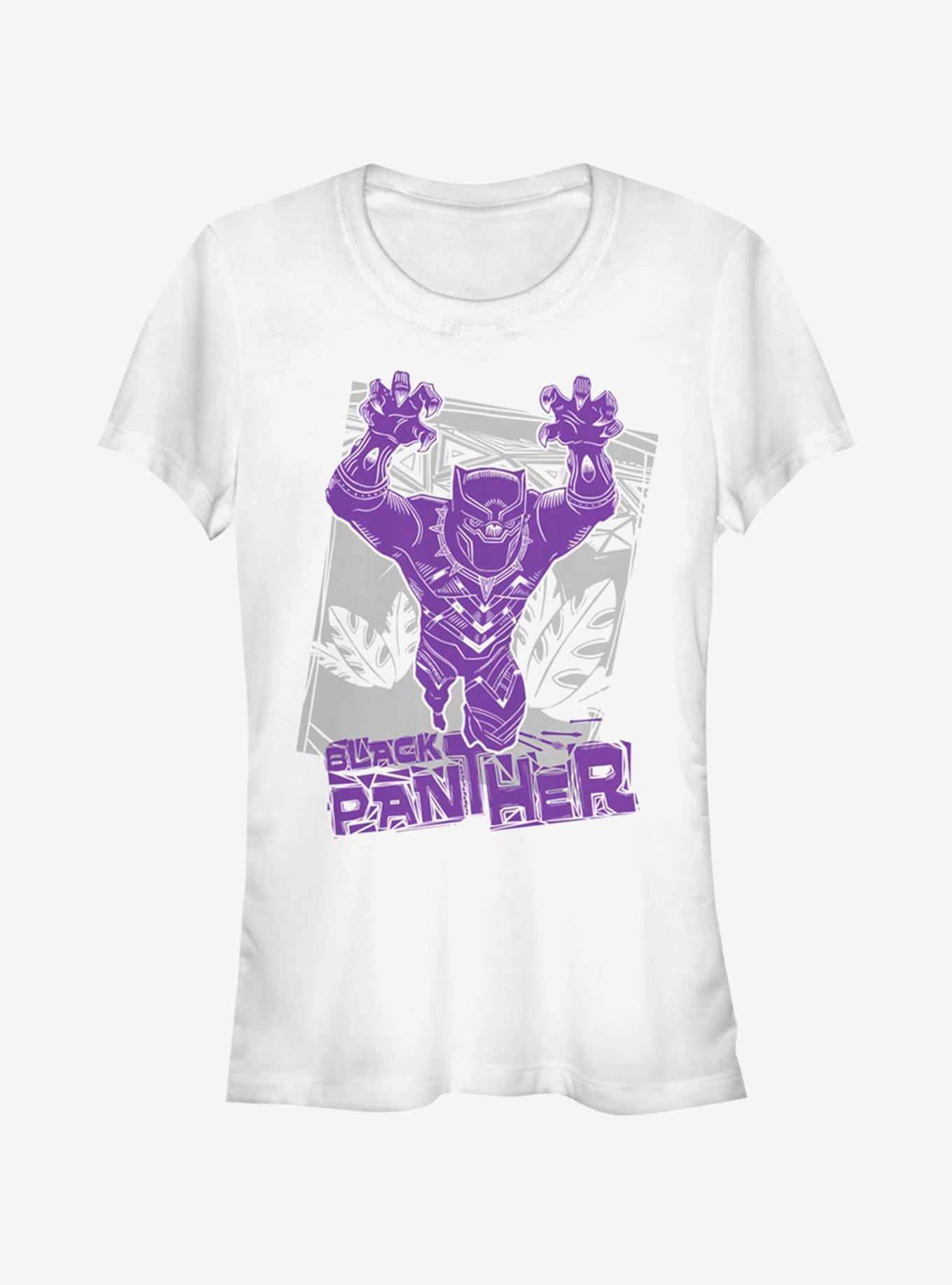 Marvel Black Panther Tropical Panther Girls T-Shirt, , hi-res