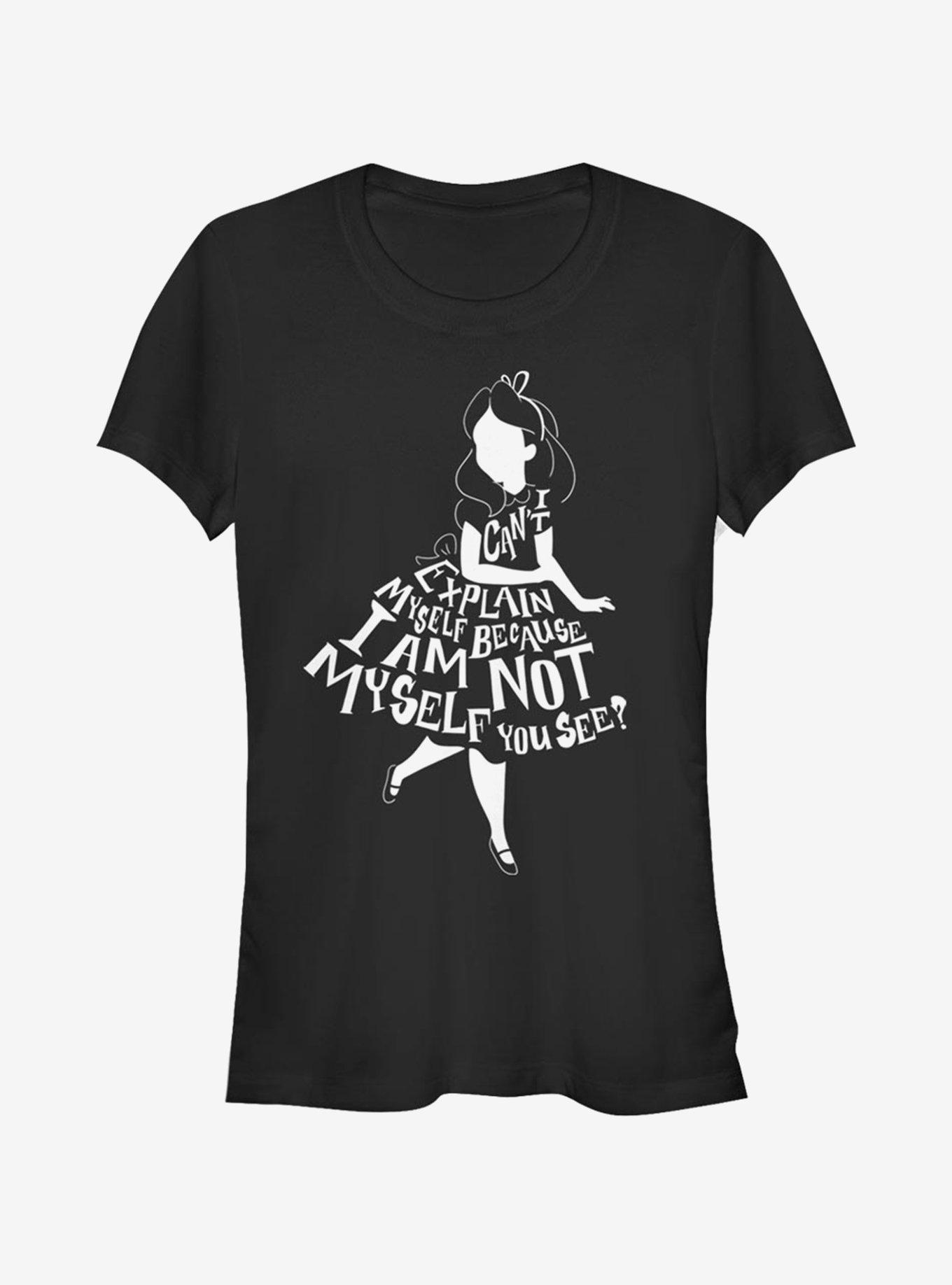 Disney Alice In Wonderland Not Alice Girls T-Shirt, BLACK, hi-res