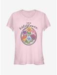 Disney Alice In Wonderland Wildflower Girls T-Shirt, LIGHT PINK, hi-res