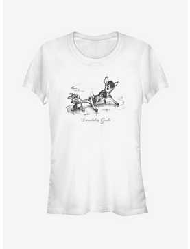 Disney Bambi Friendship Girls T-Shirt, WHITE, hi-res