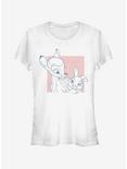 Disney Bambi Thumper Square Girls T-Shirt, WHITE, hi-res