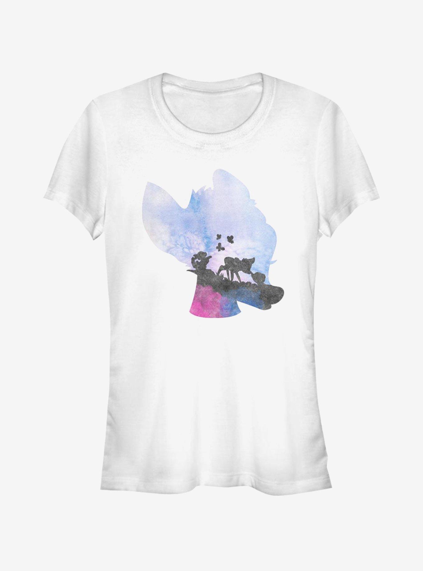 Disney Bambi Watercolor Bambi Girls T-Shirt, , hi-res