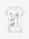 Disney Classic Dog Breeds Girls T-Shirt, , hi-res