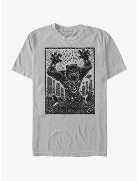 Marvel Black Panther Black Panther Stencil T-Shirt, , hi-res