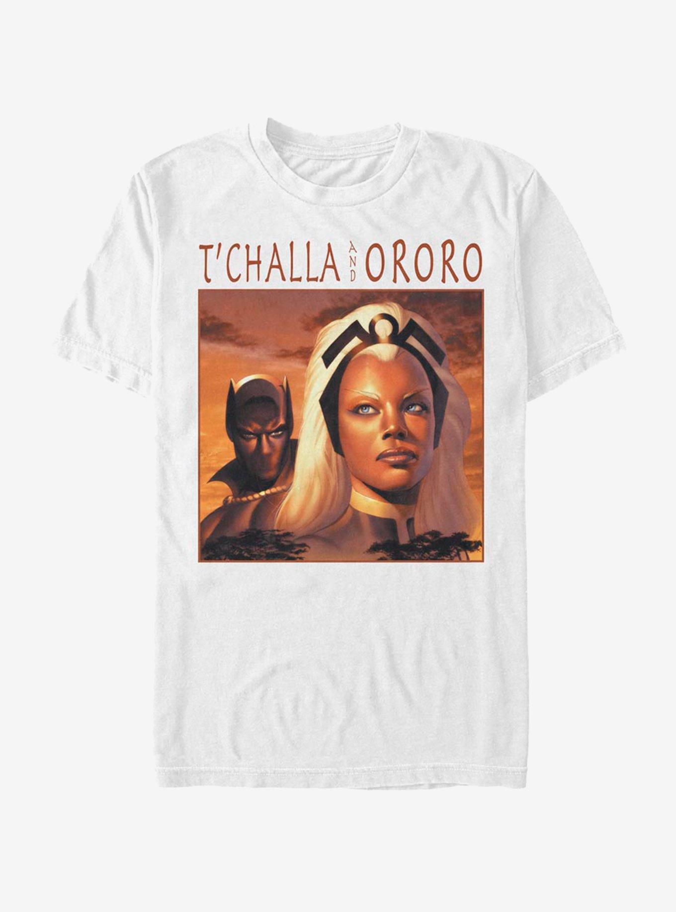 Marvel Black Panther T'challa and Ororo Power T-Shirt, , hi-res