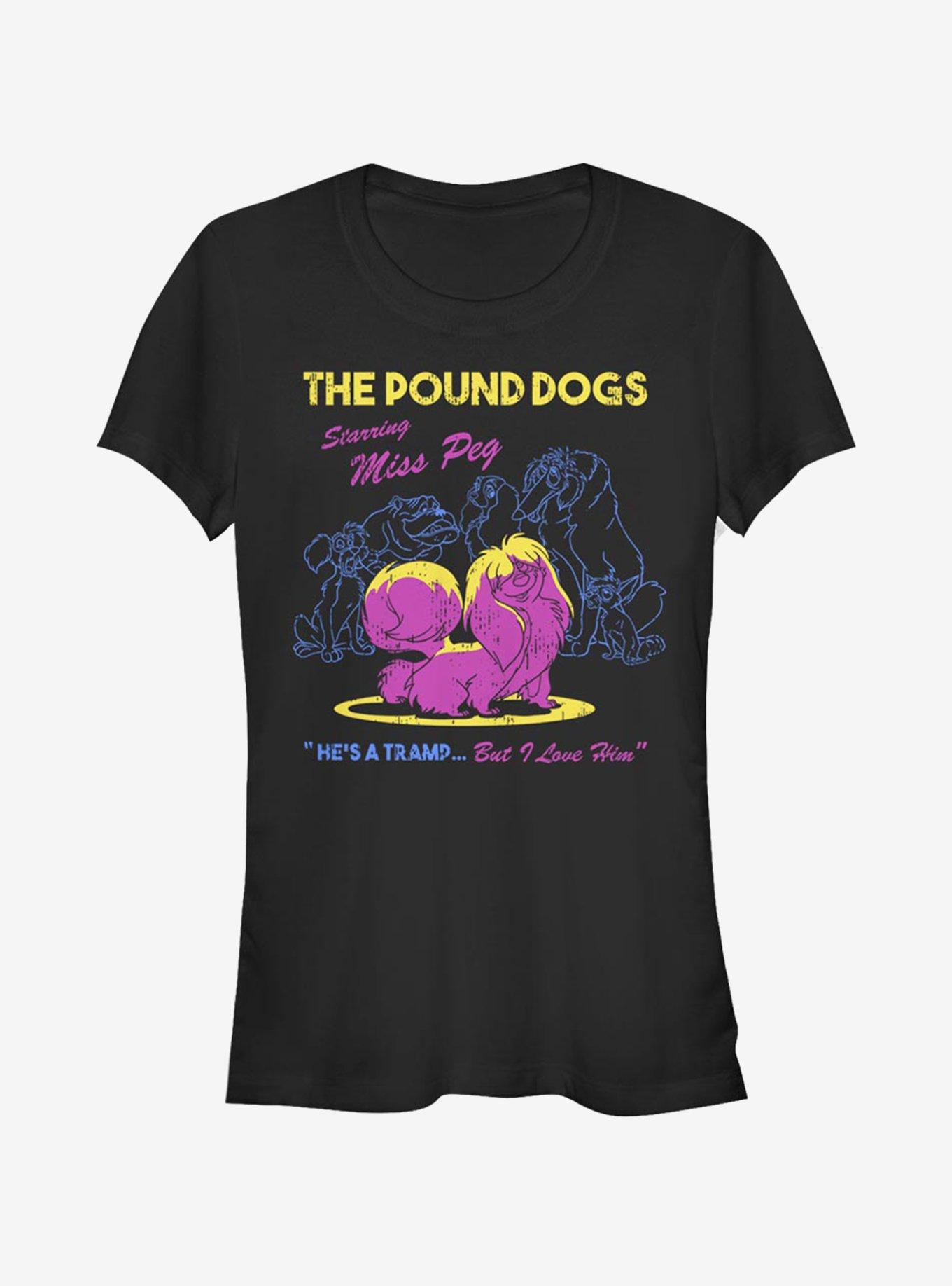 Disney Lady And The Tramp Miss Peg Girls T-Shirt, , hi-res
